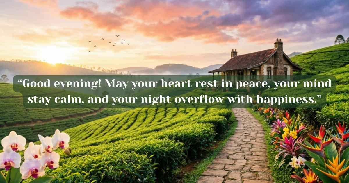 Beautiful Good Evening Blessings