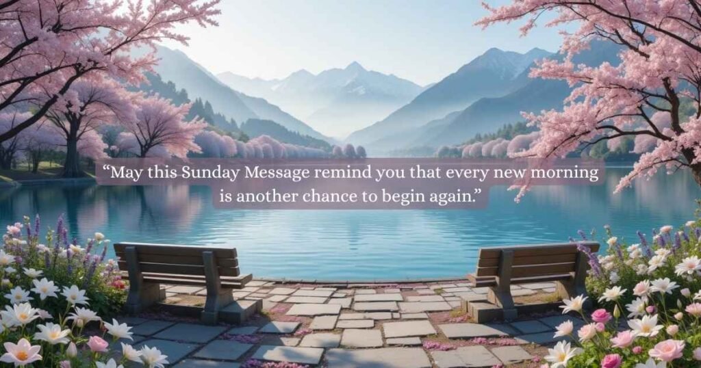 Beautiful Sunday Blessings and Messages