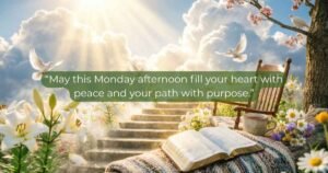 Monday Afternoon Blessings