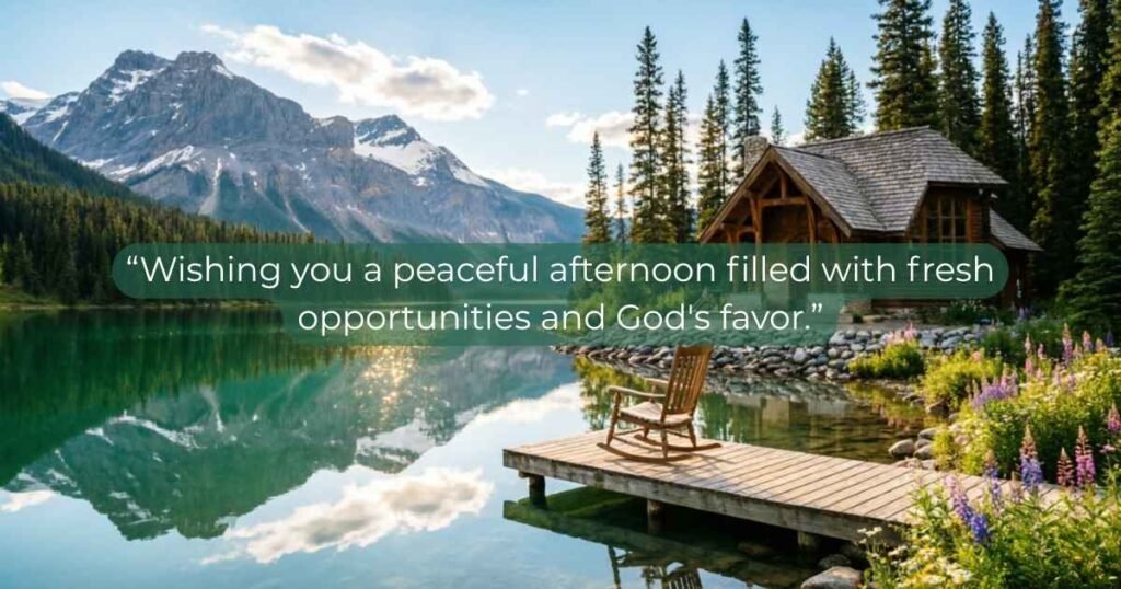 Daily Good Afternoon Blessings