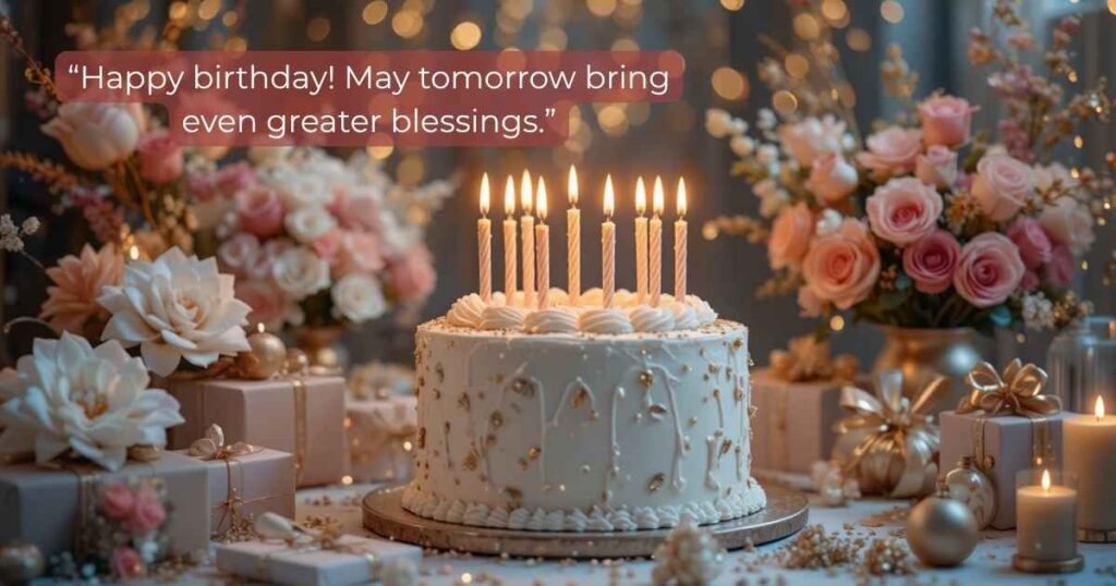 Evening Birthday Blessings