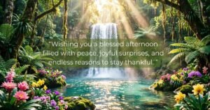 Good Afternoon Blessings
