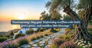 Good Morning Wednesday Blessings