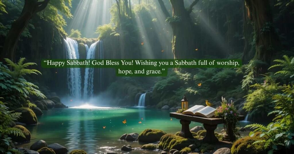 Happy Sabbath Blessings (Perfect for GIFs/Images)