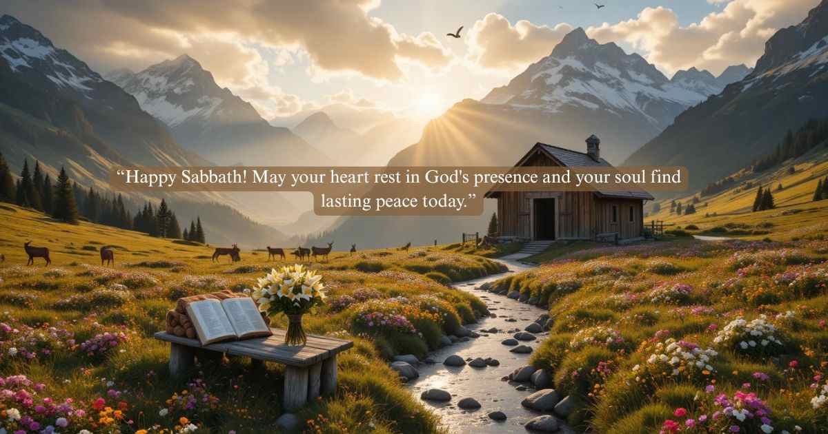 Happy Sabbath Blessings