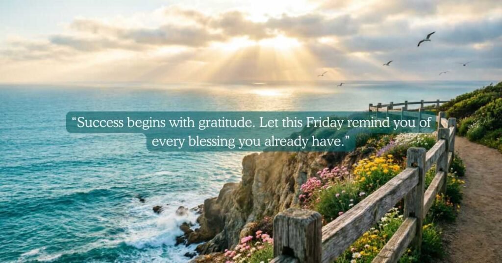 Inspirational Friday Blessings and Motivational Quotes