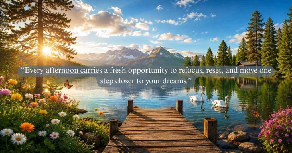 Inspirational Good Afternoon Blessings Quotes