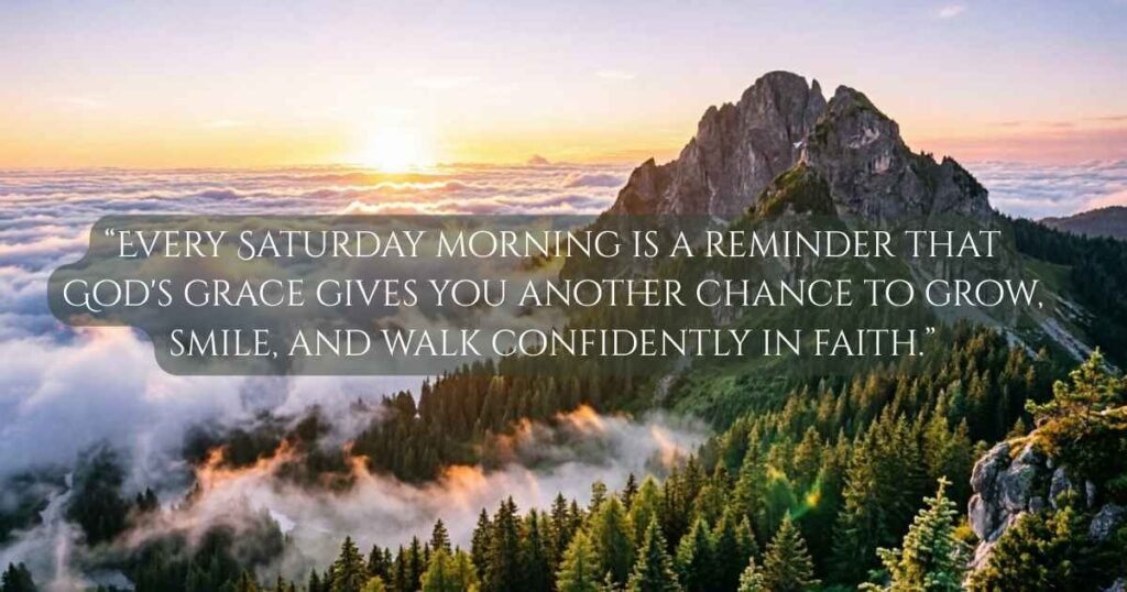 Inspirational Saturday Morning Quotes and Blessings