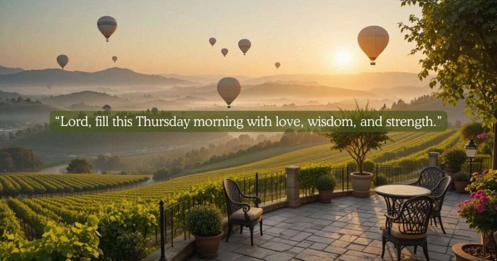 Joyful Thursday Morning Blessings & Prayers