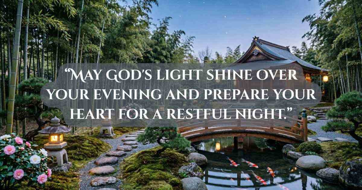 Monday Evening and Night Blessings