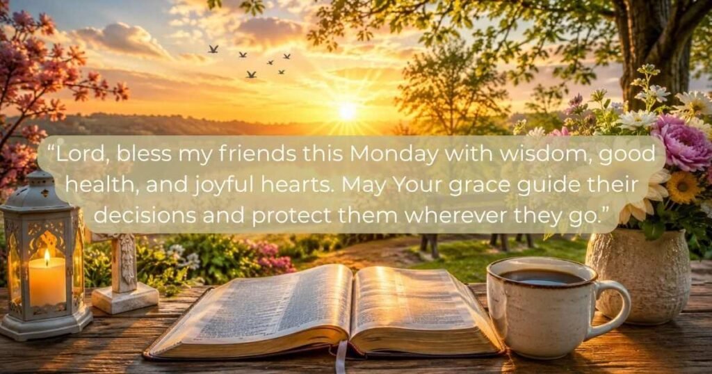 Monday Prayers and Blessings for Friends