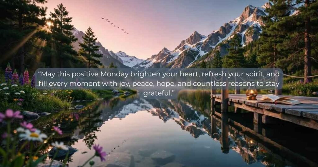 Positive Monday Blessings
