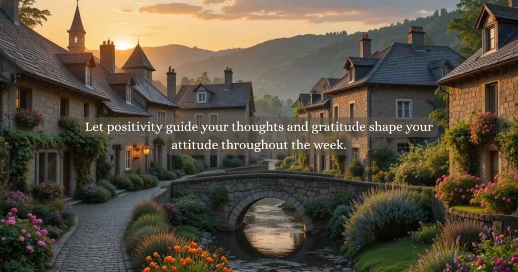 Positive New Week Monday Blessings
