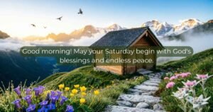 Saturday Inspirational Blessings