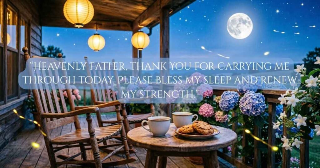 Spiritual Good Night Blessings & Prayers