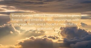 Happy Sunday Blessings and Wishes for a Peaceful Day