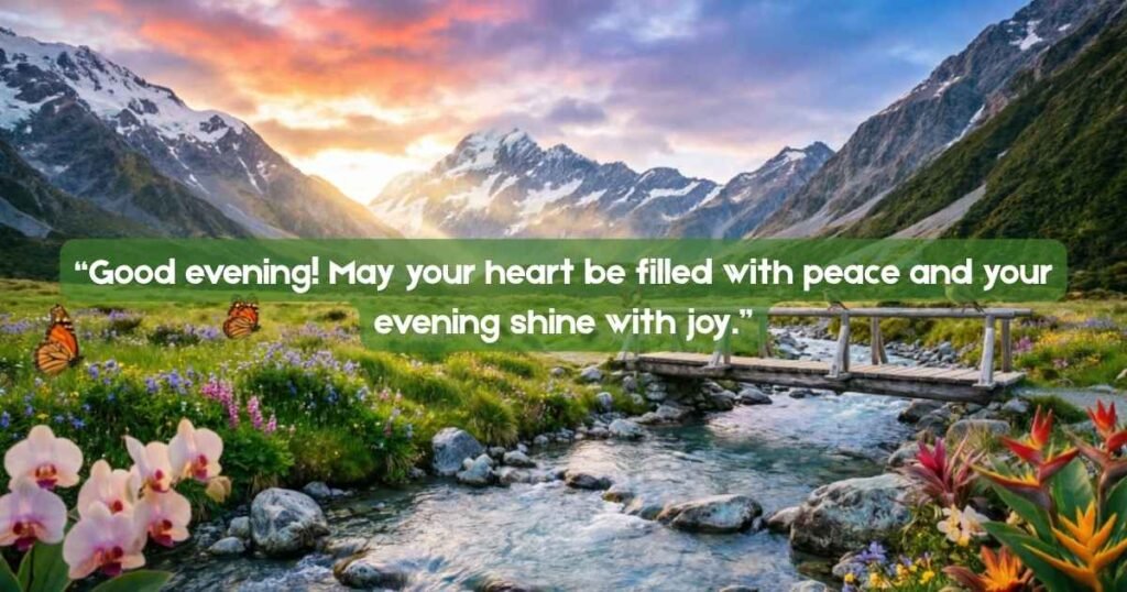Sweet Good Evening Greetings
