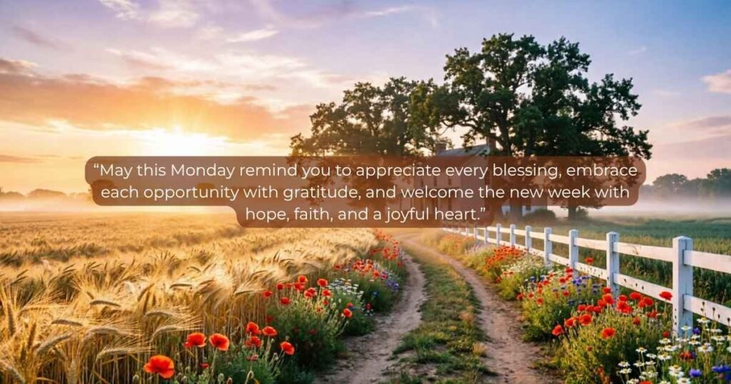 Thankful Monday Blessings
