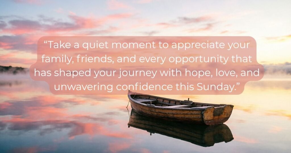 Thankful Sunday Blessings