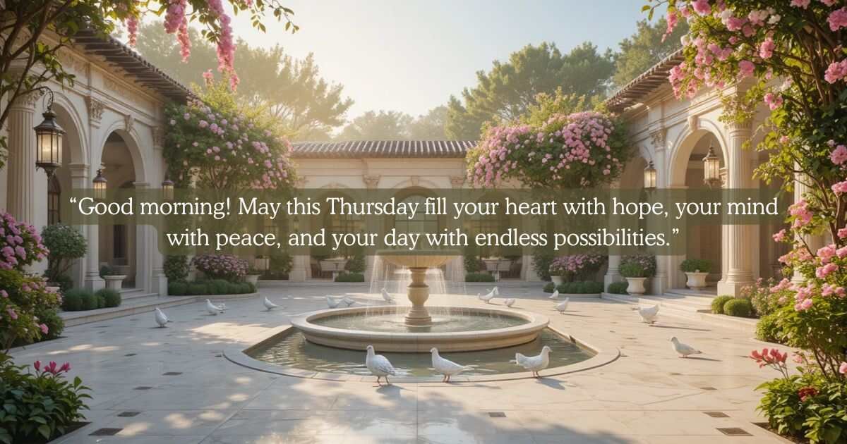 Thursday Morning Greetings