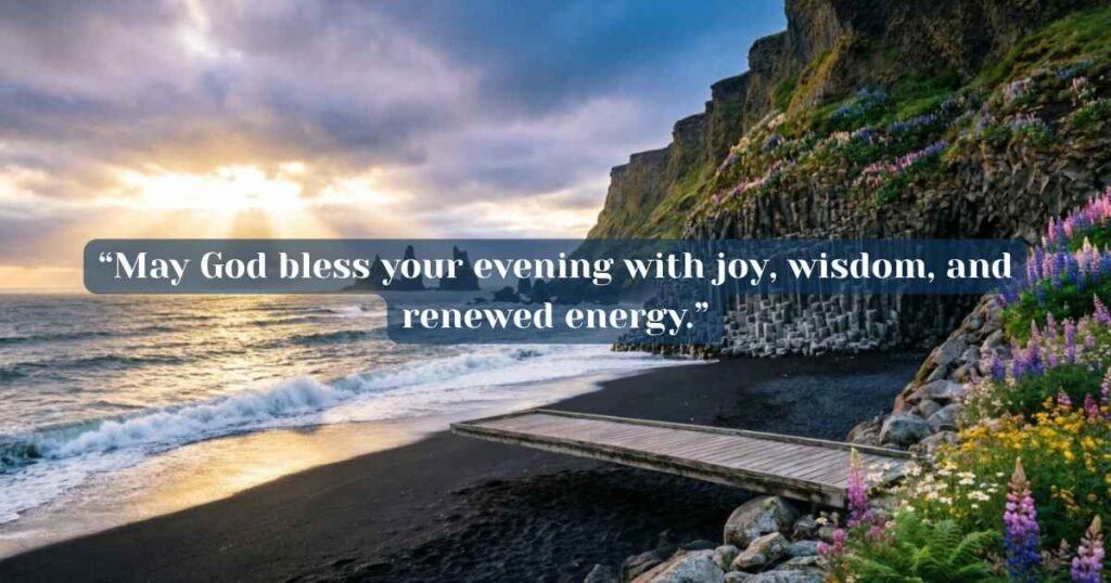 Weekday-Specific Good Evening Blessings