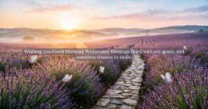 Good Morning Wednesday Blessings