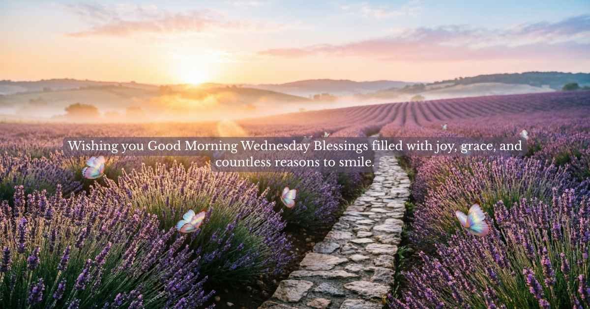 Good Morning Wednesday Blessings