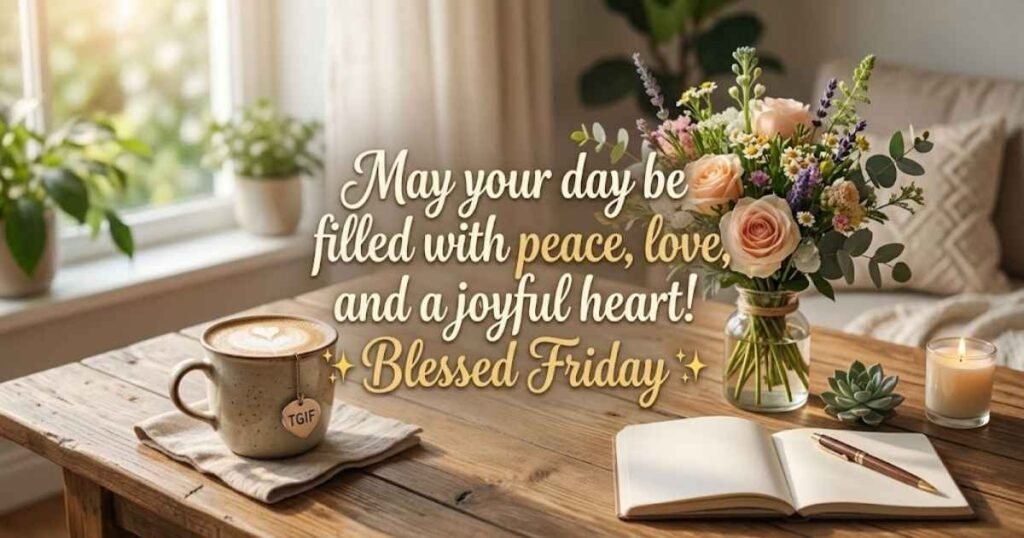 Beautiful Friday Blessings for Family and Loved Ones