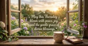 200+ Beautiful Good Morning Thursday Blessings And Prayers