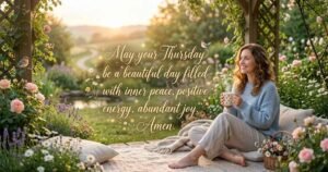 Free Thursday Blessings Images for Peace and Positivity
