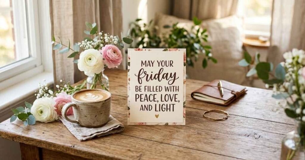 Friday Morning Prayer Blessing
