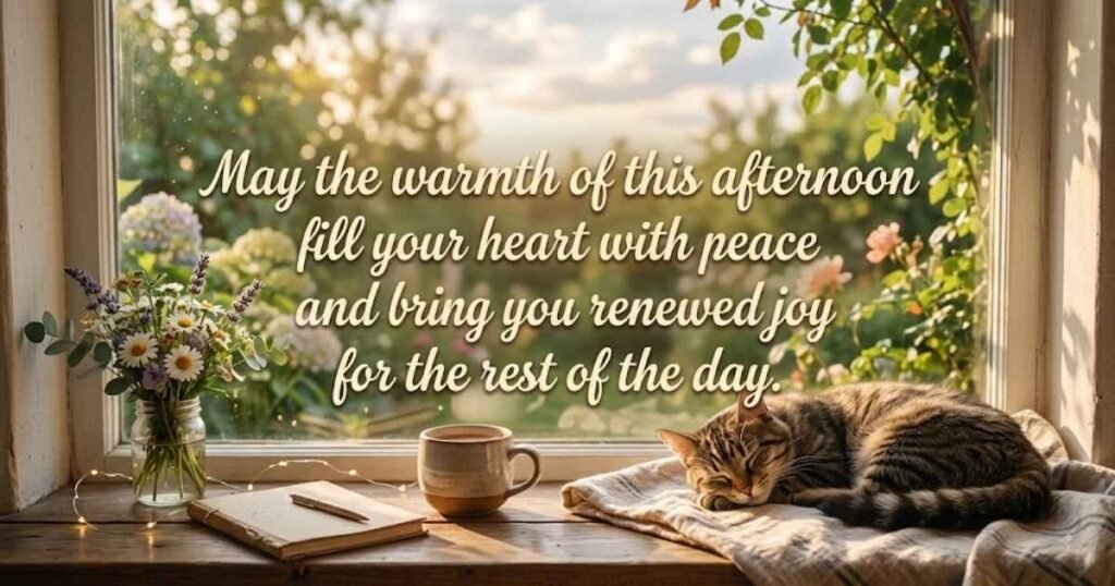 Good Afternoon Wishes for Each Day of the Week