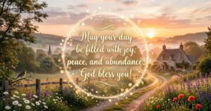 Good Morning Blessings