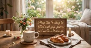 Good Morning Friday Blessings