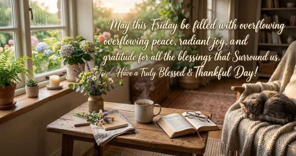 Good Morning Friday Blessings Bible Verses