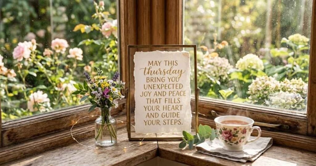 Good Morning Thursday Messages to Brighten Your Day
