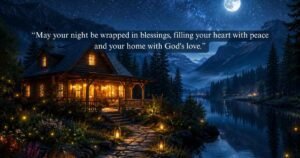 Good Night Blessings Prayers