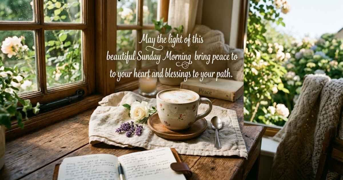 Good Sunday Morning Blessings