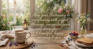 Happy Good Morning Wednesday Blessings