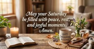 Happy Saturday Blessings Quotes
