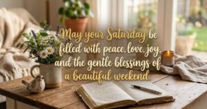 Happy Saturday Blessings, Prayers & Greetings with Images