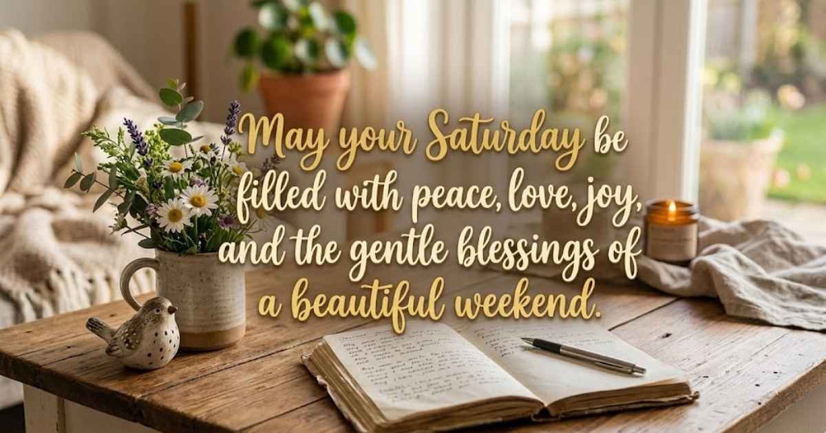 Happy Saturday Blessings, Prayers & Greetings with Images