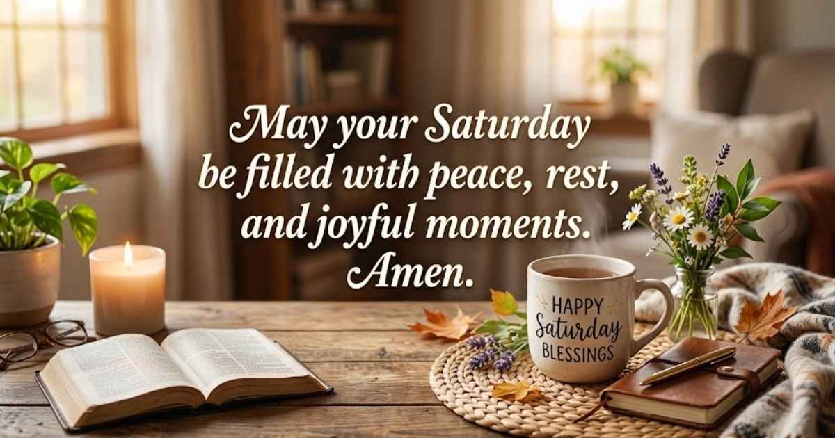 Happy Saturday Blessings Quotes