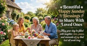 Happy Sunday Blessings Images