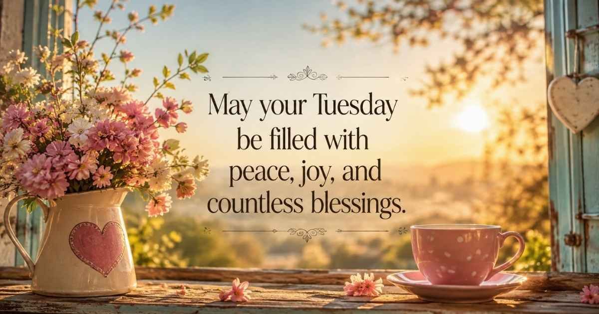 Happy Tuesday Blessings