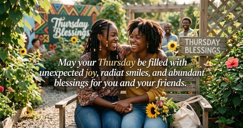 Inspirational African American Thursday Blessings