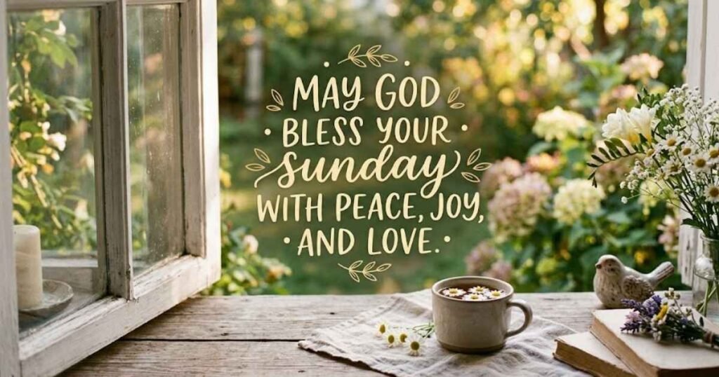 Inspirational Good Morning Sunday Blessings