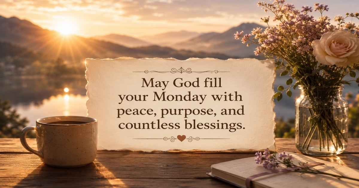 Inspirational Monday Morning Blessings