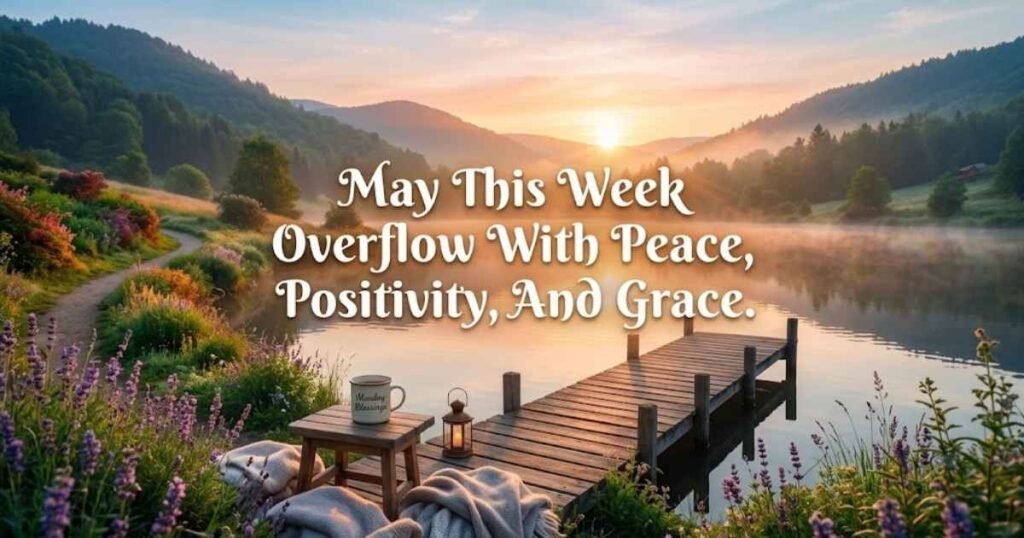 Inspiring Monday Blessings Quotes for a Fresh Start