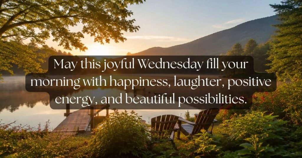 Joyful Wednesday Blessings for a Happy and Productive Day